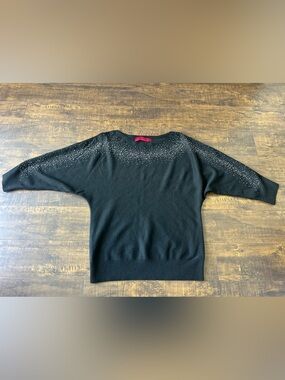 Love Scarlett - Rhinestone Accent Sweater